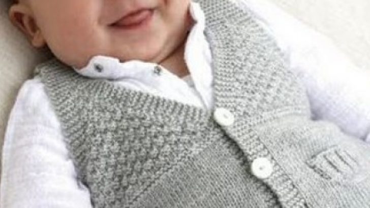 Baby Boy Formal Waistcoat Patterns