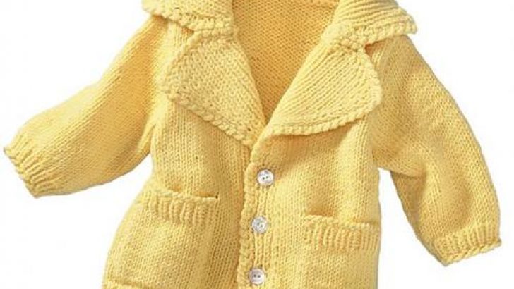 Cardigan Knit Baby Patterns