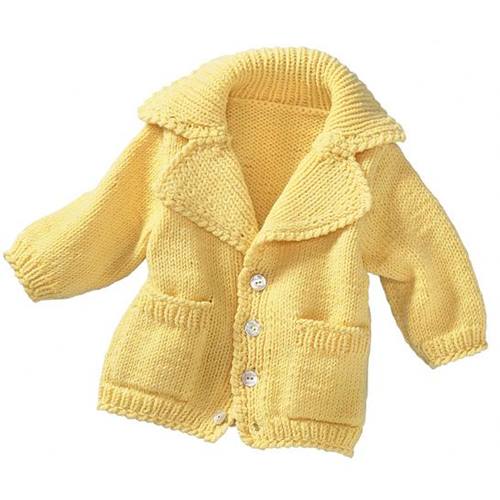 Cardigan Knit Baby Patterns