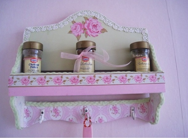 Home Made Kitchen Shelves