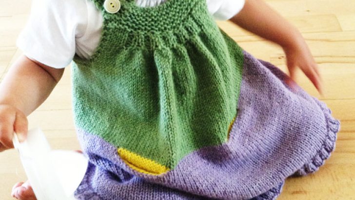 Knitted Baby Girl Clothes Models