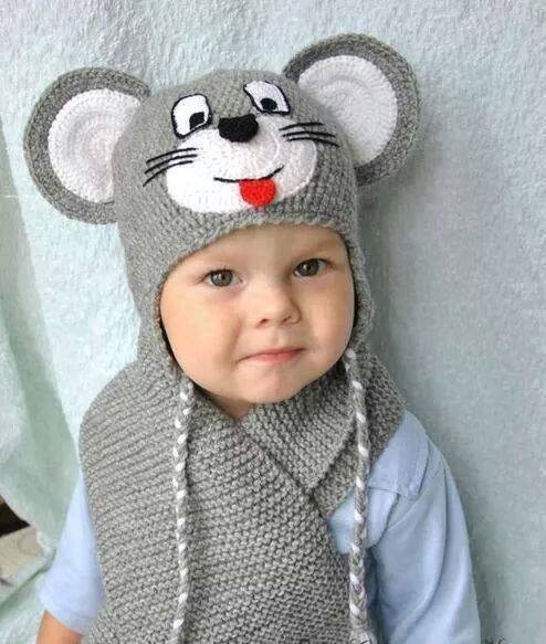 animals-figured-patterns-hat-baby