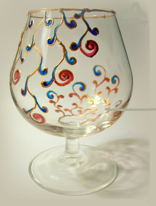 Handmade Glass Painting