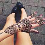 indian-henna-tattoo-model