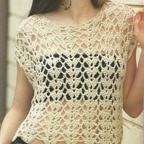 Knitting Summer Ladies Blouse Patterns - Knittting Crochet