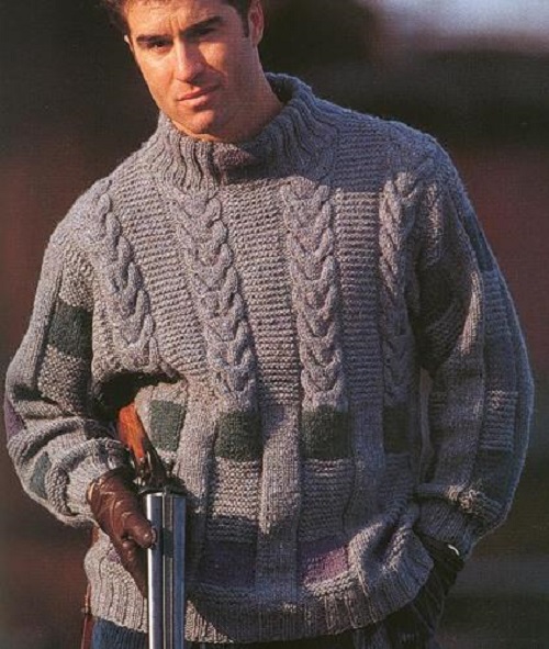 mens-sweater-knitting-patterns