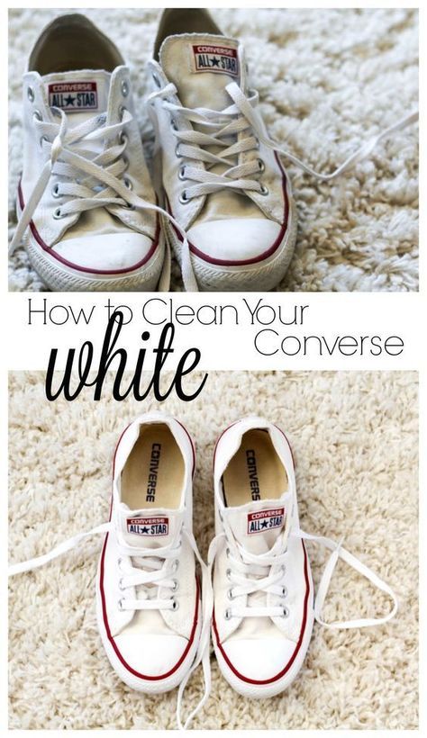 How to make clean your converse