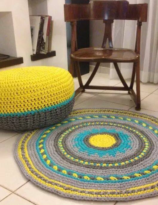 Knitting mop pillow pattern