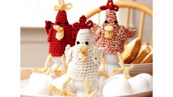 Bernat Chicken Egg Cozies