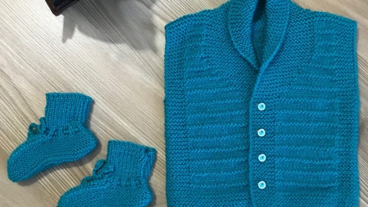 Knitted Baby Vest, Cardigan, Sweater Patterns