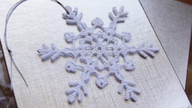 Snowflake pattern for knitting