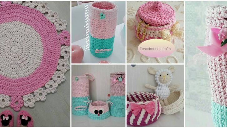 Recycled craft yarn knitting ideas