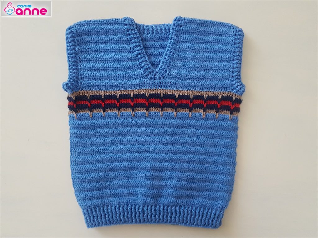 Knitted Boys Baby Sweater Free Pattern