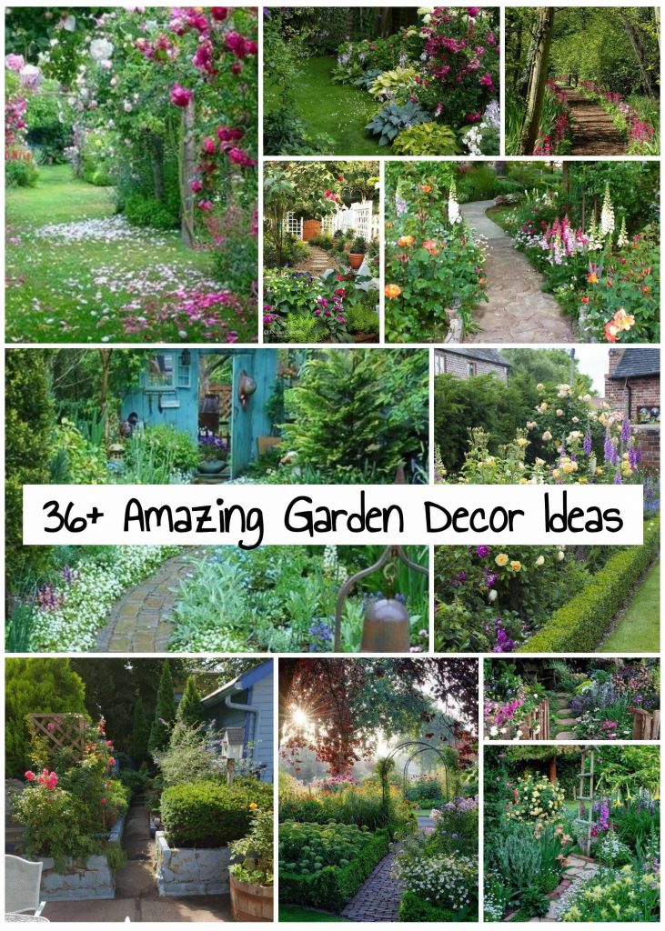 Amazing Garden Decor Ideas +36