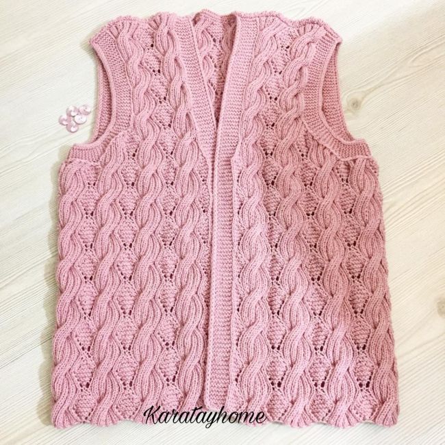 Best Women Knit Vest Patterns