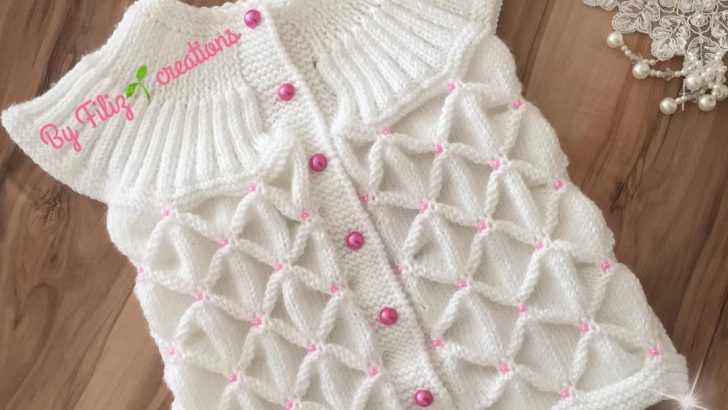 Crochet baby vest pattern
