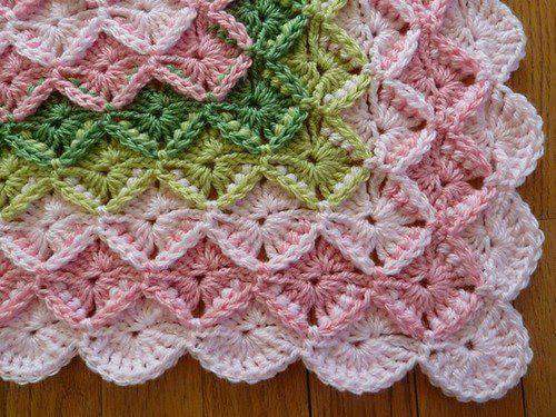 Lovely Knitting Baby Blanket Patterns-5 - Knittting Crochet