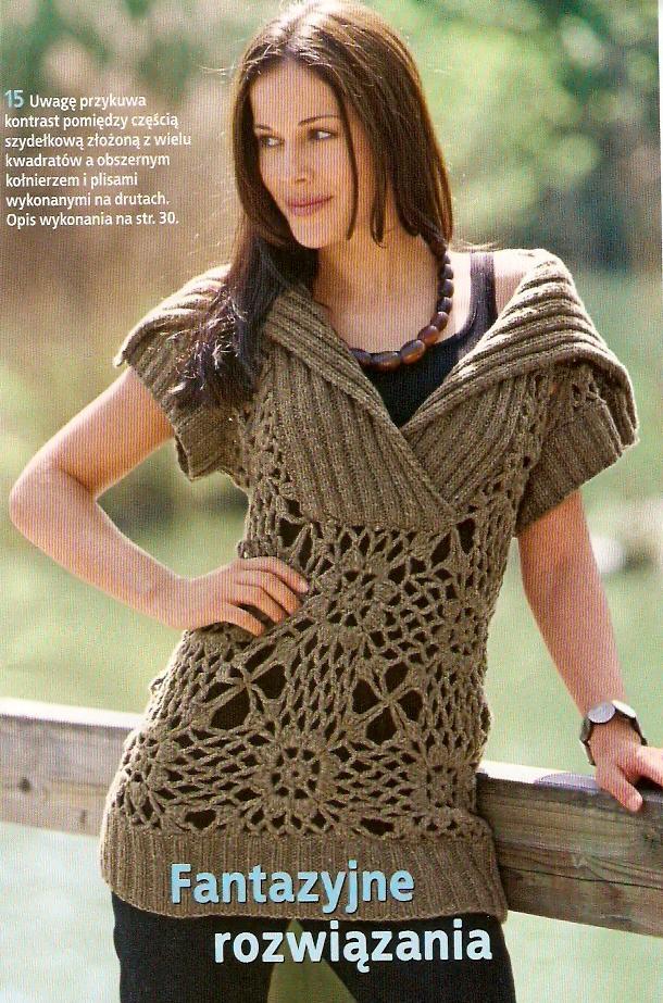 Knitting Beautiful Women Blouse Patterns Knittting Crochet