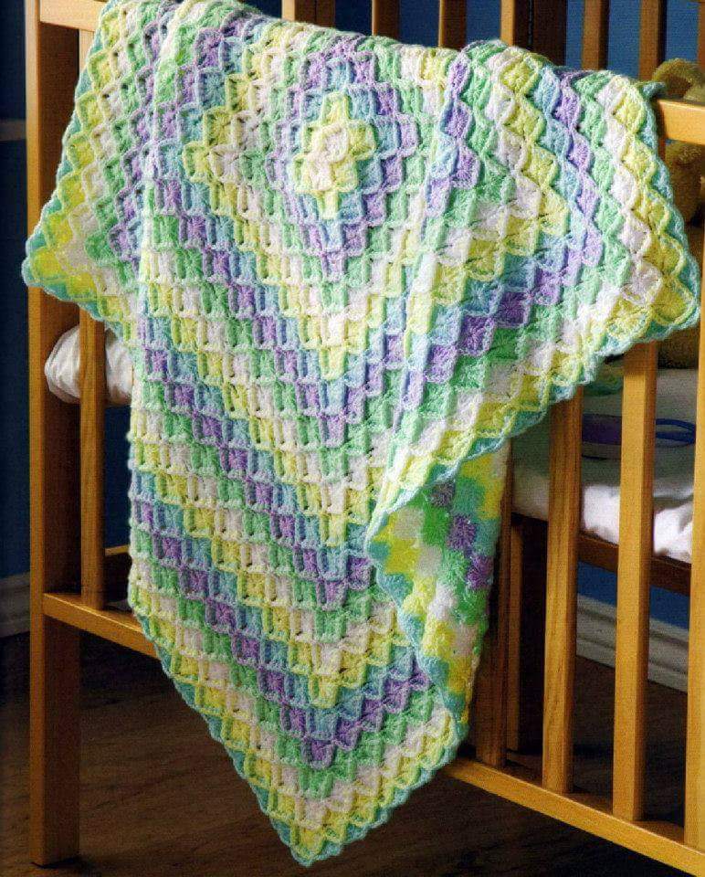 Lovely Knitting Baby Blanket Patterns-2