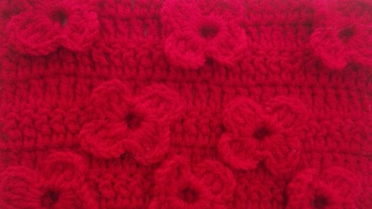 Crochet 3D Flower Pattern Free