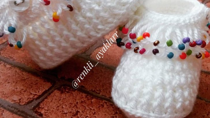 The most beautiful knitted baby booties patterns