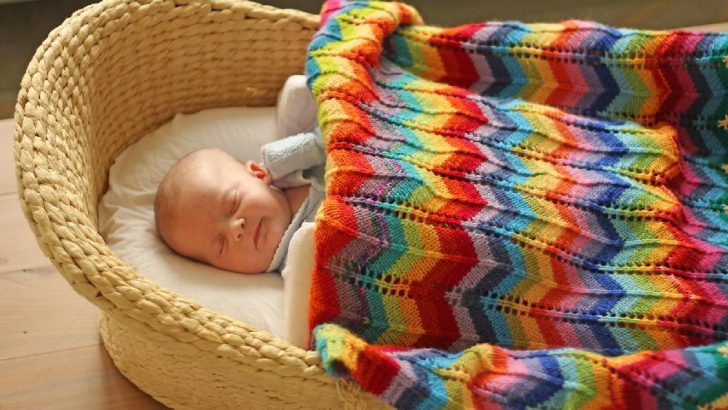 Easy to Knit Baby Blanket Patterns-4