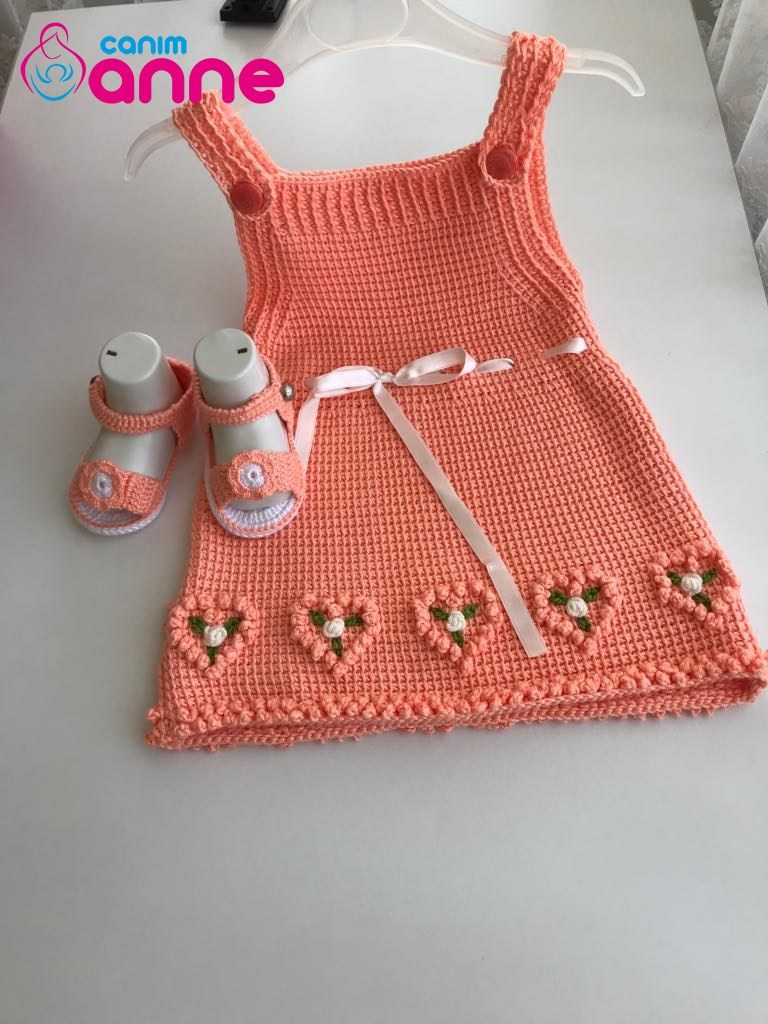 Knitting Baby Dress Free From New Pattern Knittting Crochet