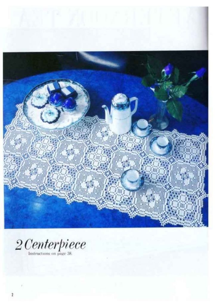 Lace Bedspread Room Sets and Schemes Free Pattern-1