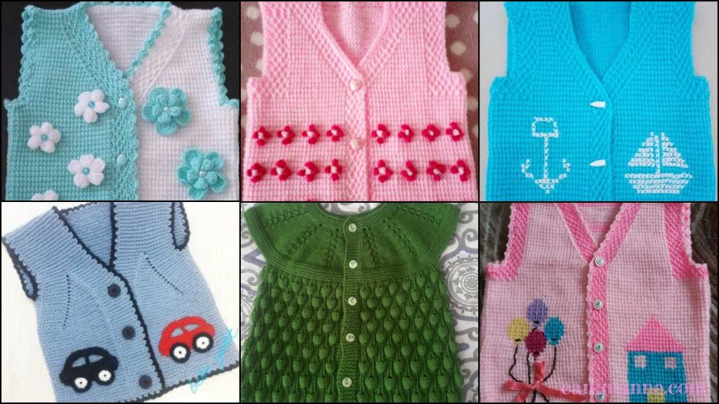 Knit, Crochet Best Nice Easy Baby Vest Patterns