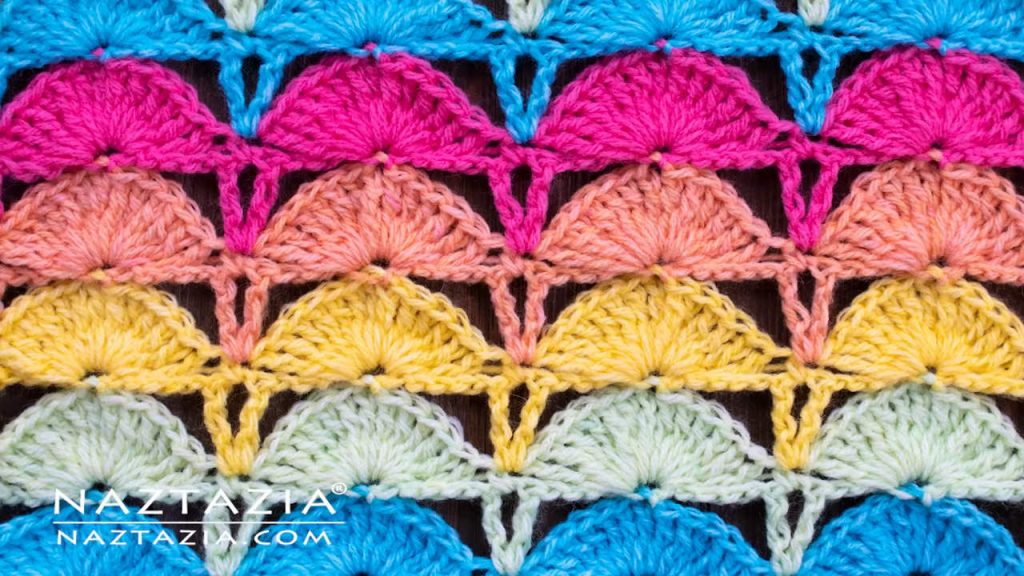 How to Crochet Shell Stitch Free Pattern