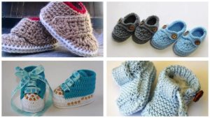 Examples of the Most Beautiful Baby Booties 2019 - Knittting Crochet