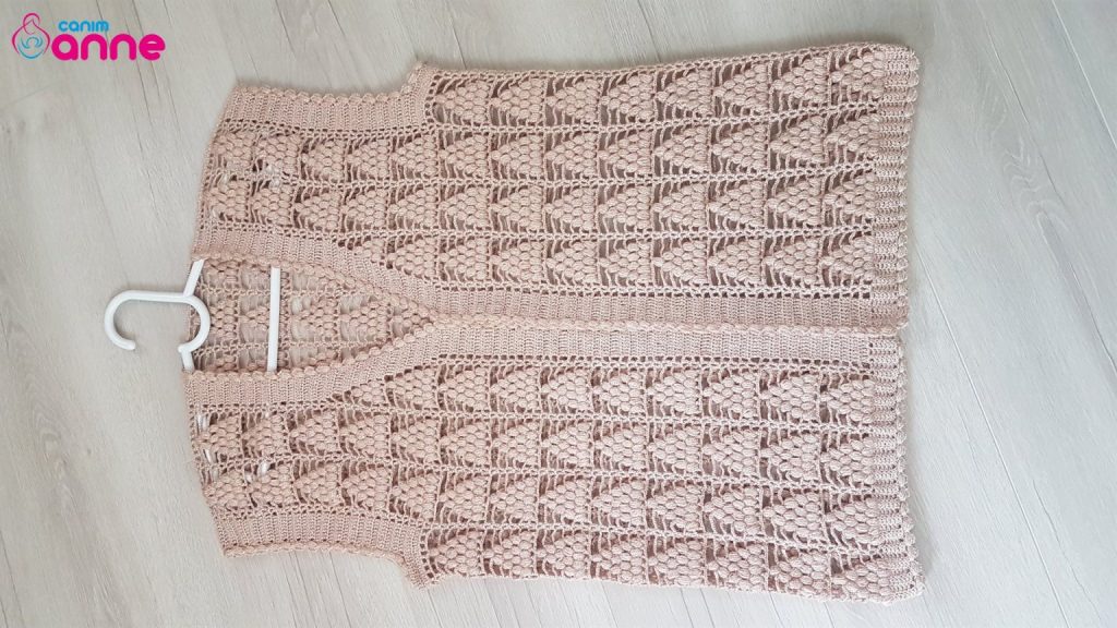 How to make a Crochet Round Vest Pattern