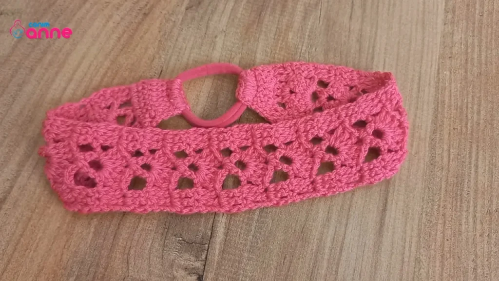 Openwork Lace Patterned Hair Bandana