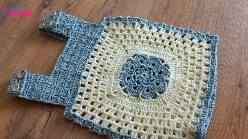 Summer Crochet Sweater with Straps