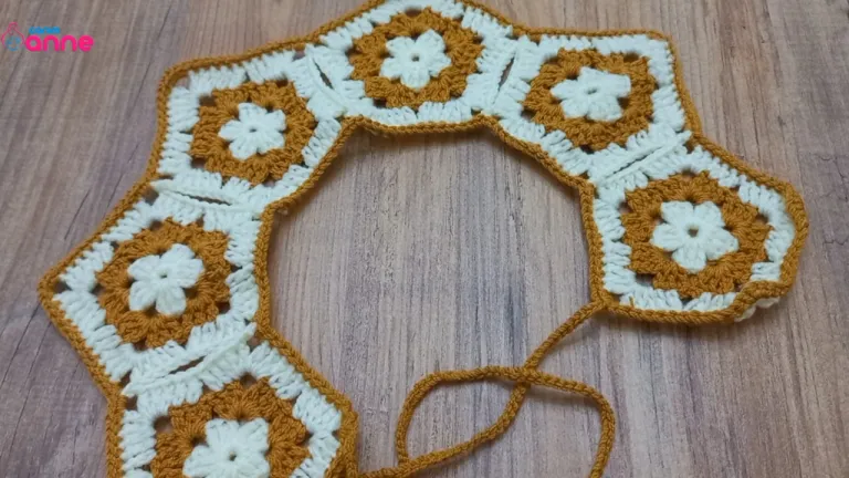 Crochet Motif Collar Pattern