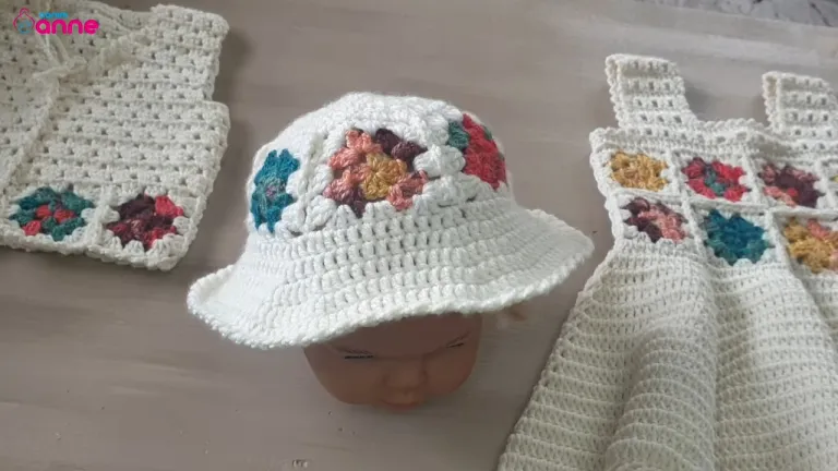 Crochet Motif Summer Hat Pattern