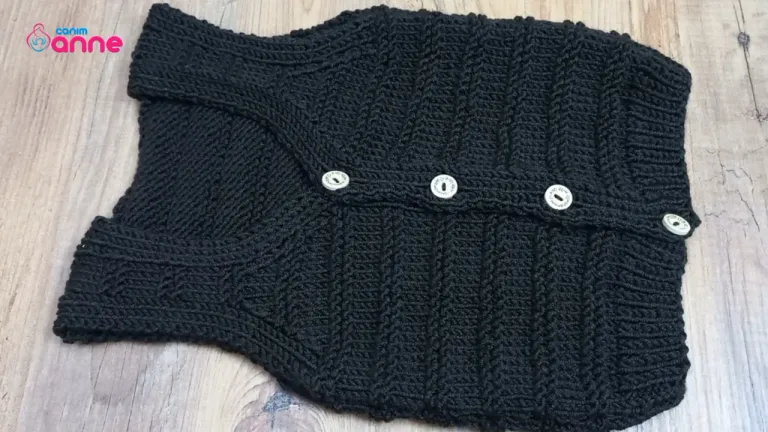 Knitting Vest Pattern for Little Boys